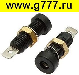 Разъём Разъём Z032 4mm Socket BLACK