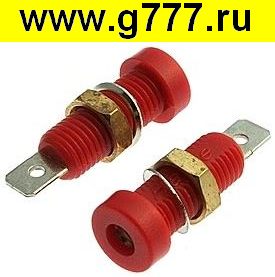 Разъём Разъём Z032 4mm Socket RED