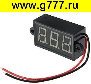 щитовой прибор Щитовой прибор постоянного тока 3.5-30VDC blue IP68 (24x42mm )