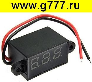 щитовой прибор Щитовой прибор постоянного тока 3.5-30VDC green (27x15mm)