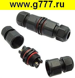 Разъём герметичный Разъём Герметичный SZC-20-2Pin ip67