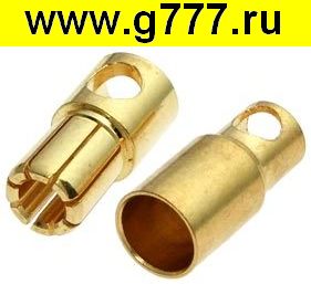 Разъём Gesis Разъём Питания RC для моделей Plug 6.0 M+F