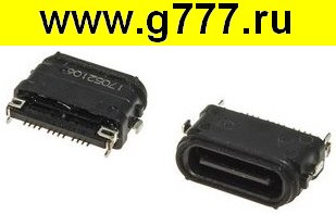 Разъём USB Разъём Type-C 24PF-068 USB3.1