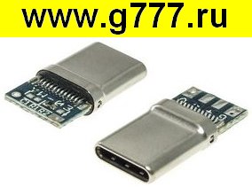 Разъём USB Разъём Type-C 24PM-024 USB3.1