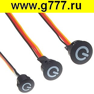 кнопка Кнопка сенсорная BTS 24V BLACK ф16 Self-locking