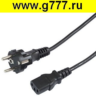 кабель ПВС-АП S22DC13 3х0.75 1.8м(ч)