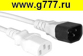 кабель ПВС-АП C13C14 3х0.75 1.8м(б)