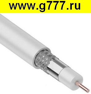 кабель Коаксиальный кабель RG-6U CCS/Al 32% 75 Ом 100m