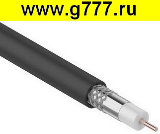 кабель Коаксиальный кабель RG-6U CCS/Al 64% 75 Ом OUTDOOR 100m