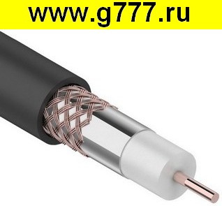 кабель Коаксиальный кабель RG-6U Cu/Cu, 64% 75 Ом OUTDOOR 100m