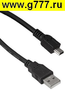USB-мини шнур Шнур компьютерный USB2.0 A(m)-mini USB B(m) B 1.8m