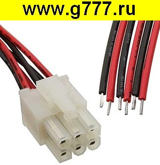 кабель Межплатный кабель питания MF-2x3F wire 0,3m AWG20