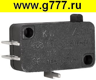 переключатель Микропереключатель KW7-07-04