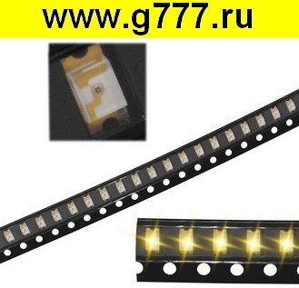 чип светодиод smd LED 1206(3216) XL-3216UYC чип светодиод