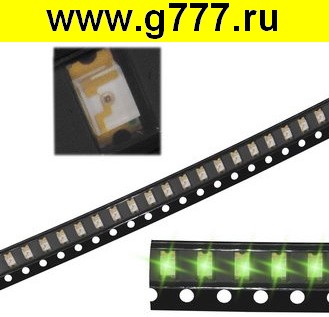 чип светодиод smd LED 1206(3216) XL-3216SYGC чип светодиод