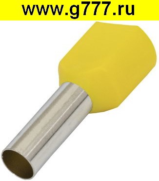 Кабельный наконечник Разъём Наконечник на кабель DTE06014 yellow (3.5x14mm)