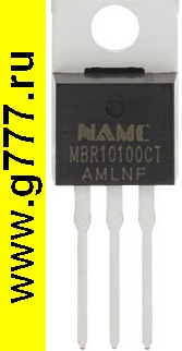 диодный мост импортный MBR10100CT (NAMC) диодный мост