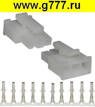 Разъём Питания низковольтный Разъём Питания низковольтный MF-1x3F +Terminal