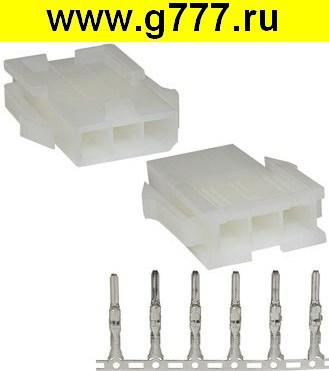 Разъём Питания низковольтный Разъём Питания низковольтный MF-1x3M + Terminal