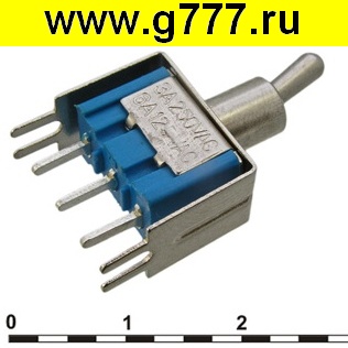 Тумблер Микротумблер MTS-102-A2T on-on