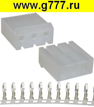 Разъём Питания низковольтный Разъём Питания низковольтный MHU-03 pitch 5.08 mm + terminals