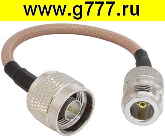 Разъём высокочастотный Разъём Высокочастотный N-P/N-J RG316 15cm