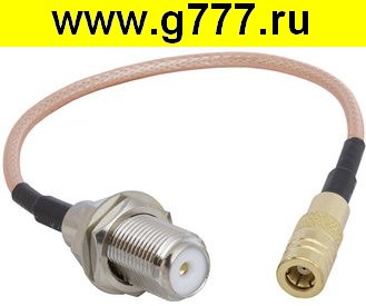 Разъём высокочастотный Разъём Высокочастотный SMB-J/F-J RG316 15cm