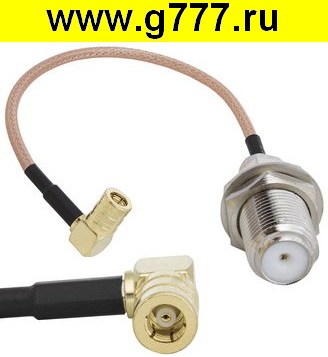 Разъём высокочастотный Разъём Высокочастотный SMB-JR/F-J RG316 15cm