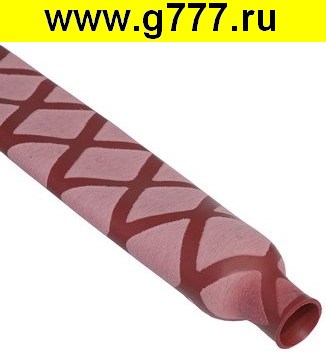 термоусадка ТУТ нескользящая 20/10 красная