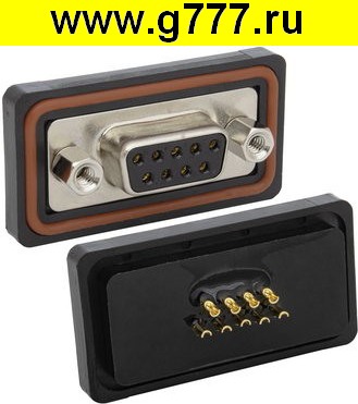 Разъём D-sub Разъём D-sub DB-9F IP67 screw
