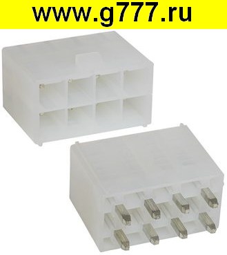 Разъём Питания низковольтный Разъём Питания низковольтный MF-2x4S + Terminals