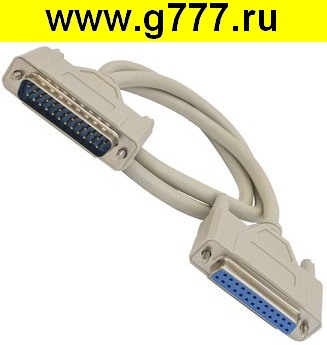 Шнур Шнур компьютерный LPT DB-25F / DB-25M 0.8m