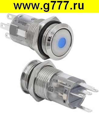 кнопка Кнопка антивандальная LAS2-GQF-11ZD/B on-on