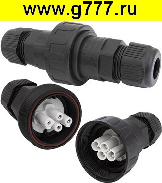 Разъём герметичный Разъём Герметичный SZC-686-4P IP68