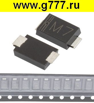диод импортный 1N4007 M7F диод