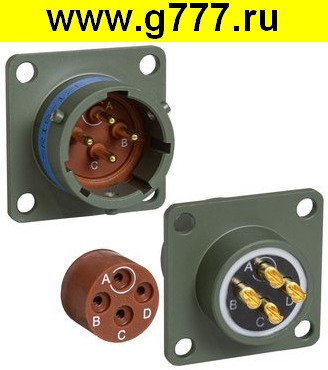 Разъём Быстроразъёмный Разъём Быстроразъемный SR18-12E-12-4PN
