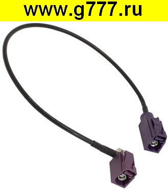 Разъём высокочастотный FAKRA TYPE D-JR/D-J RG174 30cm