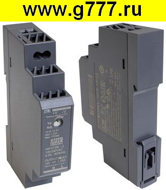 блок питания HDR-15-12-MW