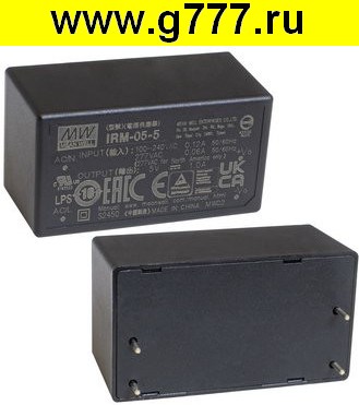Конвертор DC-DC IRM-05-5-MW