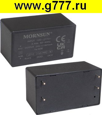 Конвертор DC-DC LD10-23B24R2-M-MS