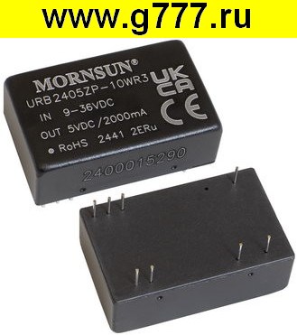 Конвертор DC-DC URB2405ZP-10WR3-MS
