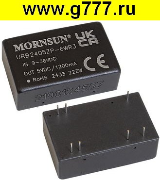 Конвертор DC-DC URB2405ZP-6WR3-MS