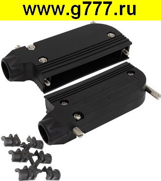 Разъём D-sub Разъём D-sub Корпус для разъема DP-37 corner