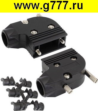 Разъём D-sub Разъём D-sub Корпус для разъема DP-9 corner