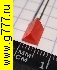 светодиод прямоугольный Светодиод треугольный 5х5х5мм L-323 ID красный