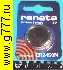 Батарейка CR Батарейка литиевая CR2450N Renata