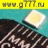 чип светодиод smd LED 3535 3в (+) 1вт LG для подсветки ЖК телевизоров Холодный белый чип светодиод