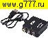 RCA-шнур HDMI гнездо (выход)~RCA 3 гнезда (вход) Конвертер Адаптер черный AV2HDMI
