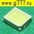 чип светодиод smd LED 2835 3в (-) белый Холодный 21-25Lm 0,2вт 6000k-7300k чип светодиод