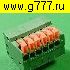 Низкие цены Клеммник на плату Разъём Клеммник 6pin шаг 2,54мм KF141-2x6P терминальный блок  (колодка на плату для провода под винт)